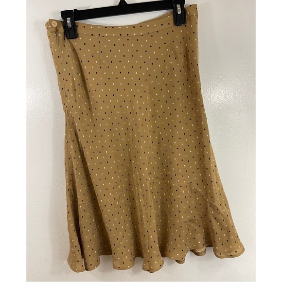 Kate Hill Women’s MIDI Skirt 100% Silk Fully Lined Size: 8 - Picture 2 of 9